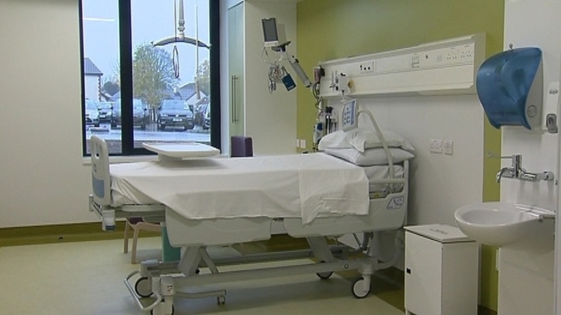 A private room in the Gloster Suite at Nenagh Hospital